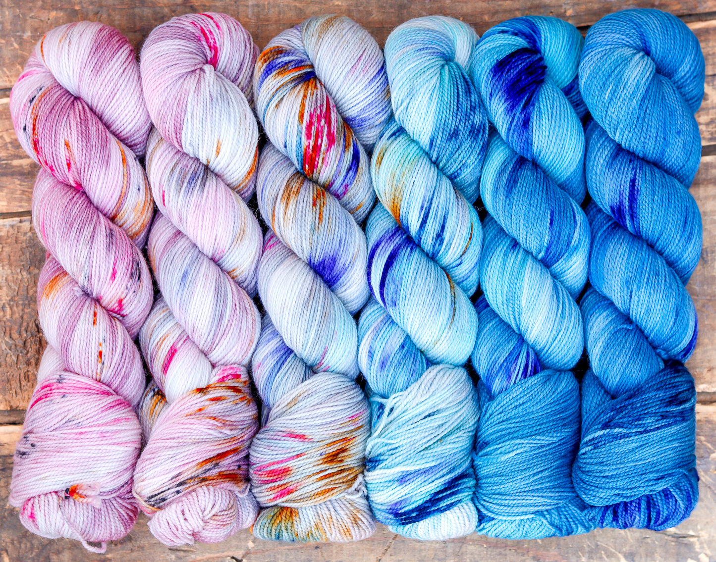 The Hippy Dippy | sweet pea sock fade set
