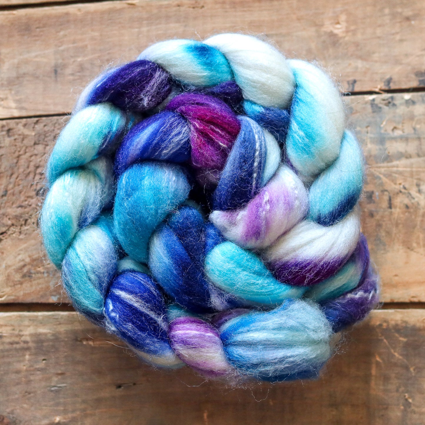 Dazzling Delphinium | targhee bamboo silk