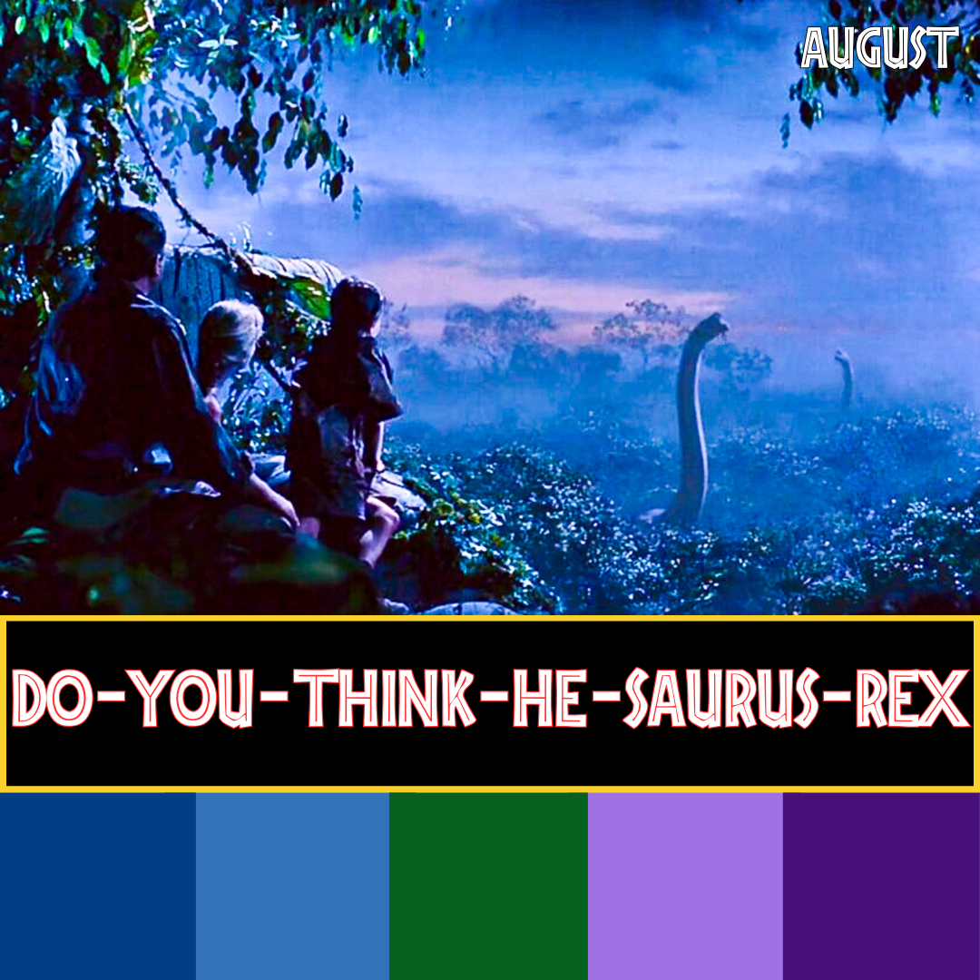 Do-You-Think-He-Saurus-Rex | 2025 Jurassic Park Yarn Club