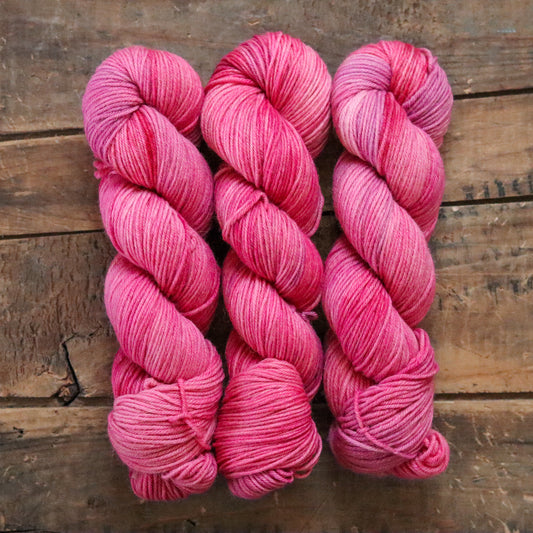 Tickled Pink | cedar worsted