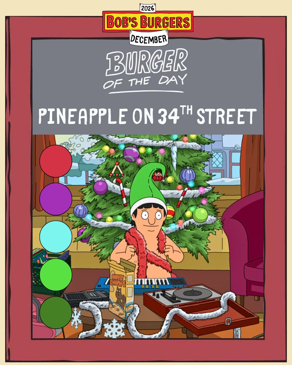 Bob's Burgers Monthly Yarn Club