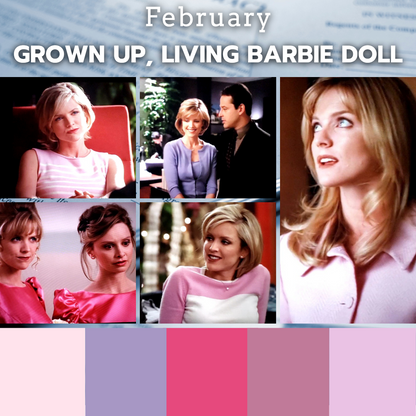 Grown Up, Living Barbie Doll | 2024 Ally McBeal yarn club