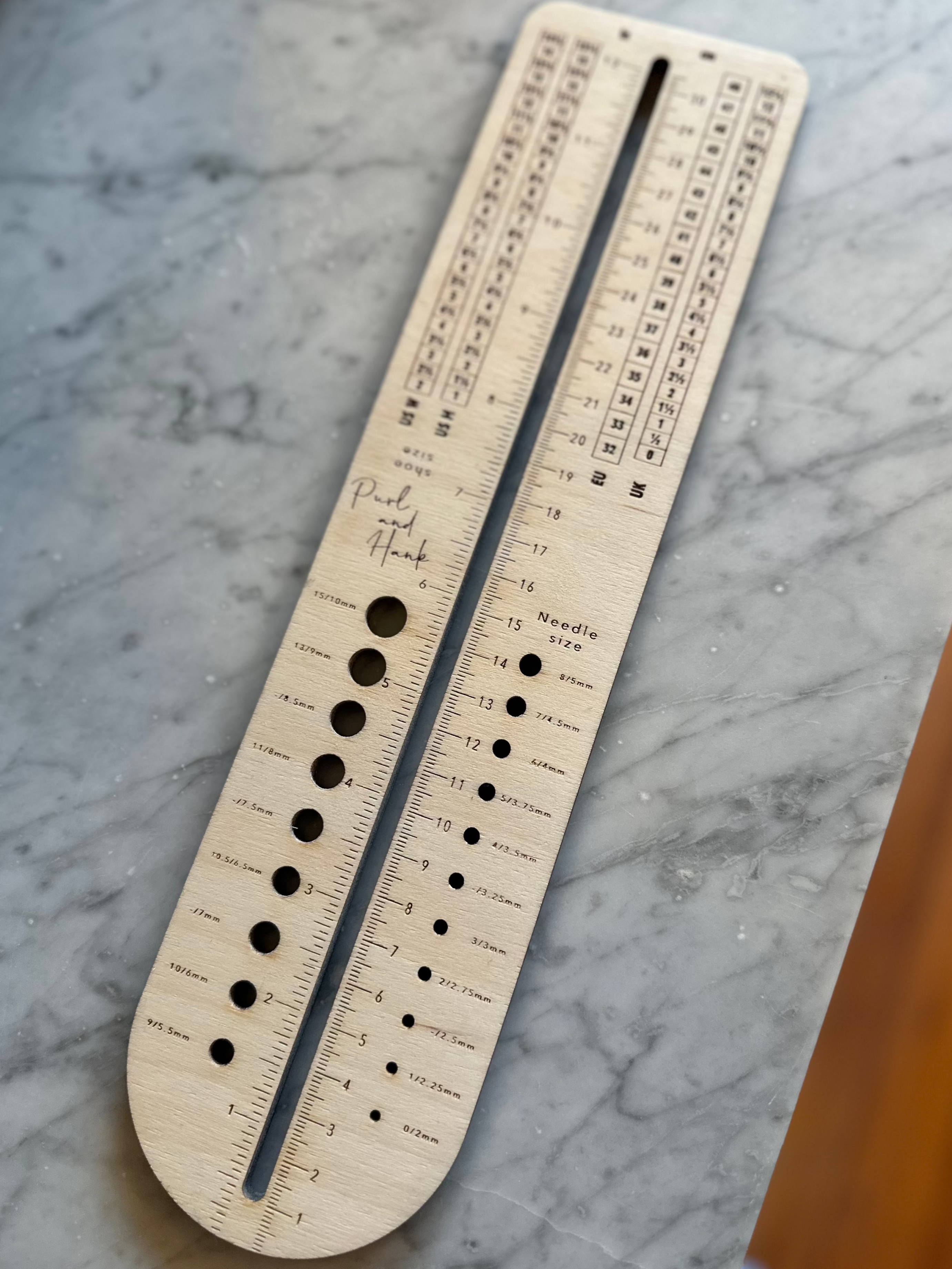 Sock Ruler | Purl and Hank