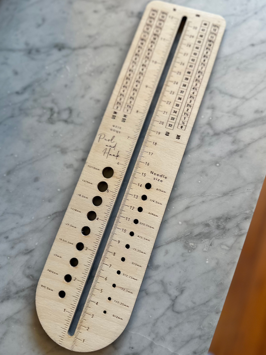 Sock Ruler | Purl and Hank