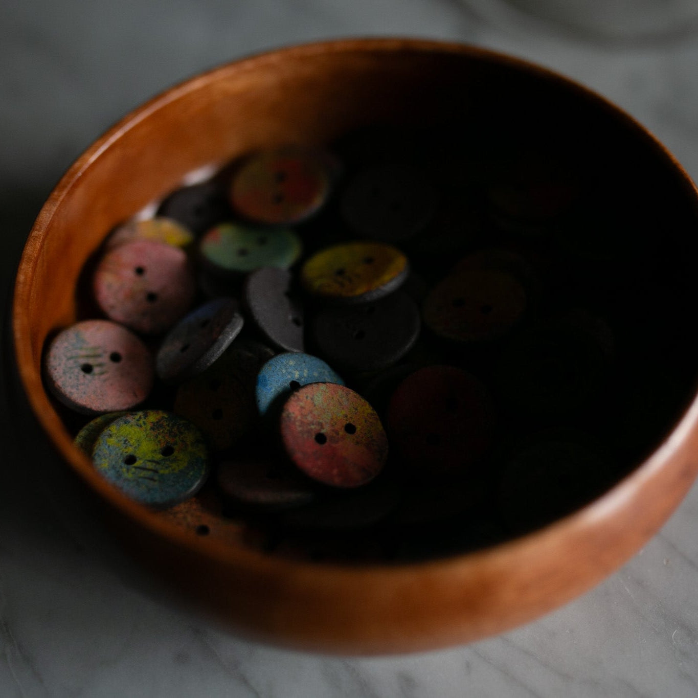 Leather Buttons | Purl and Hank