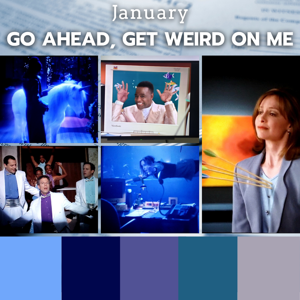 Go Ahead, Get Weird On Me | 2024 Ally McBeal yarn club