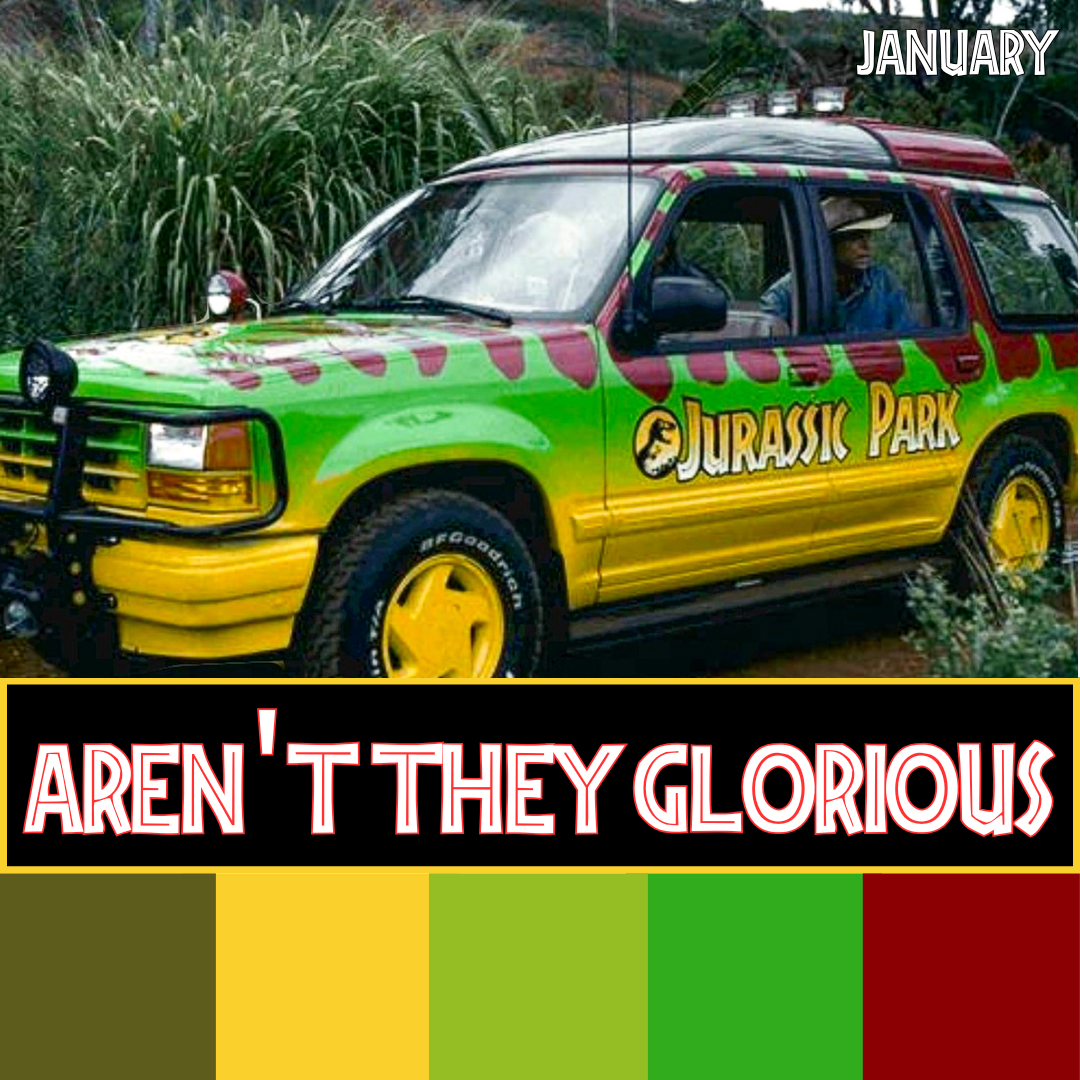 Aren't They Glorious | 2025 Jurassic Park Yarn Club