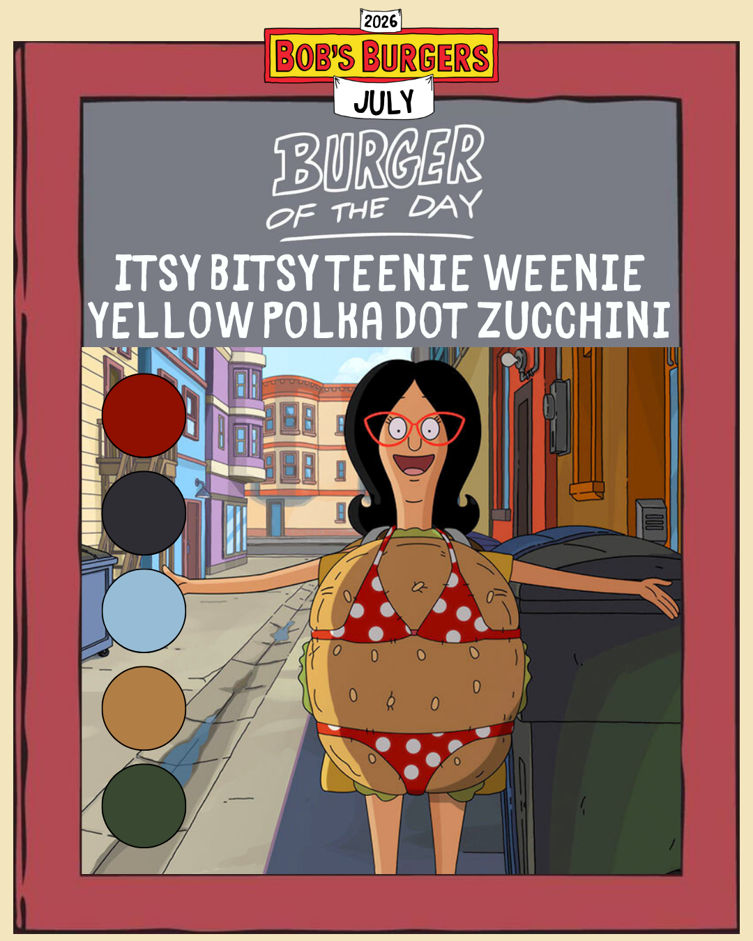 Bob's Burgers Monthly Yarn Club