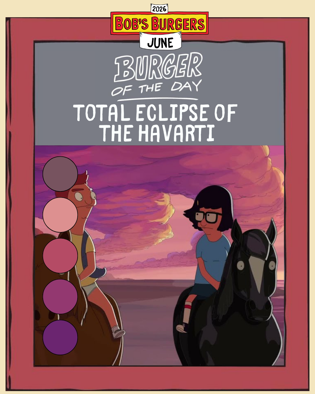 Bob's Burgers Monthly Yarn Club