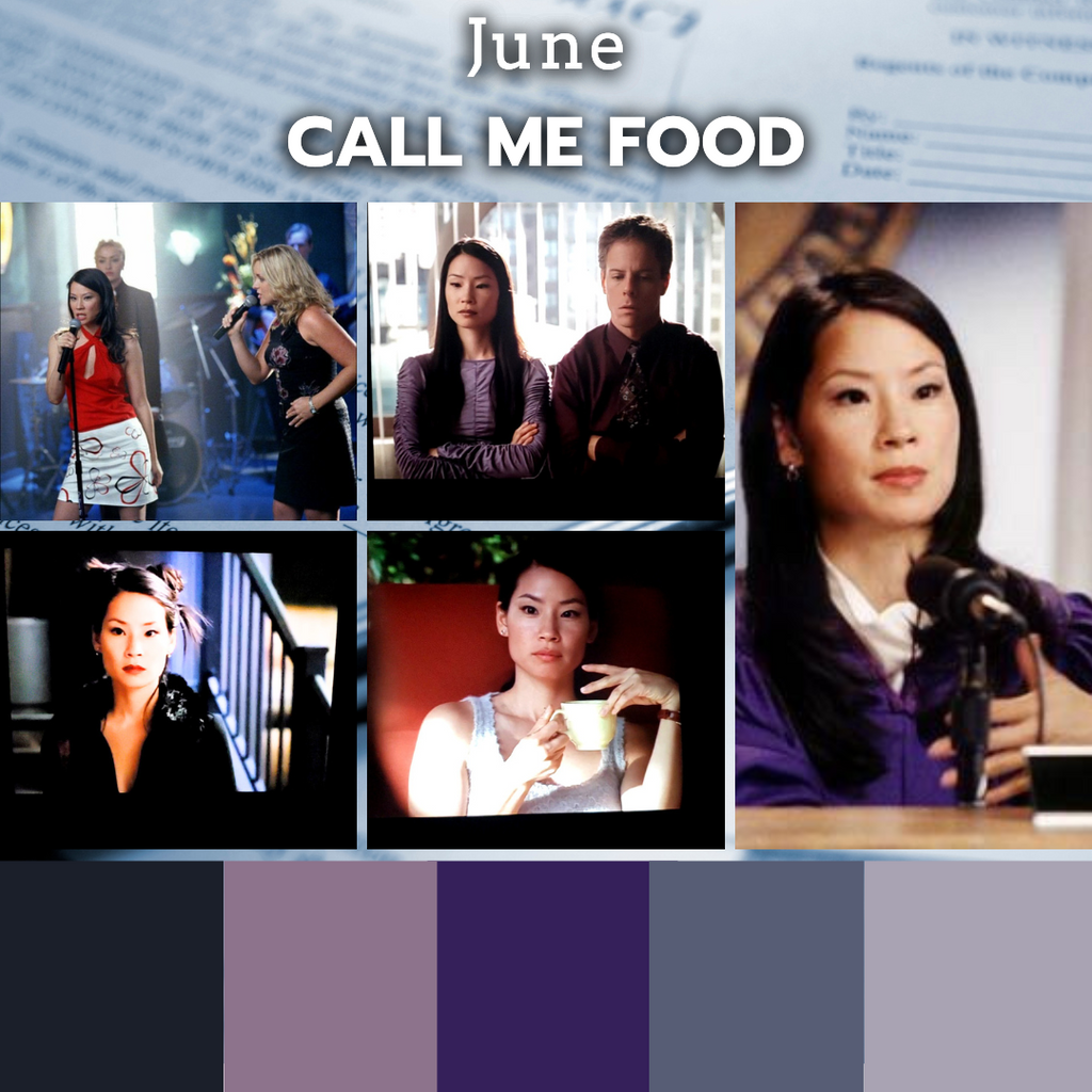 Call Me Food | 2024 Ally McBeal yarn club