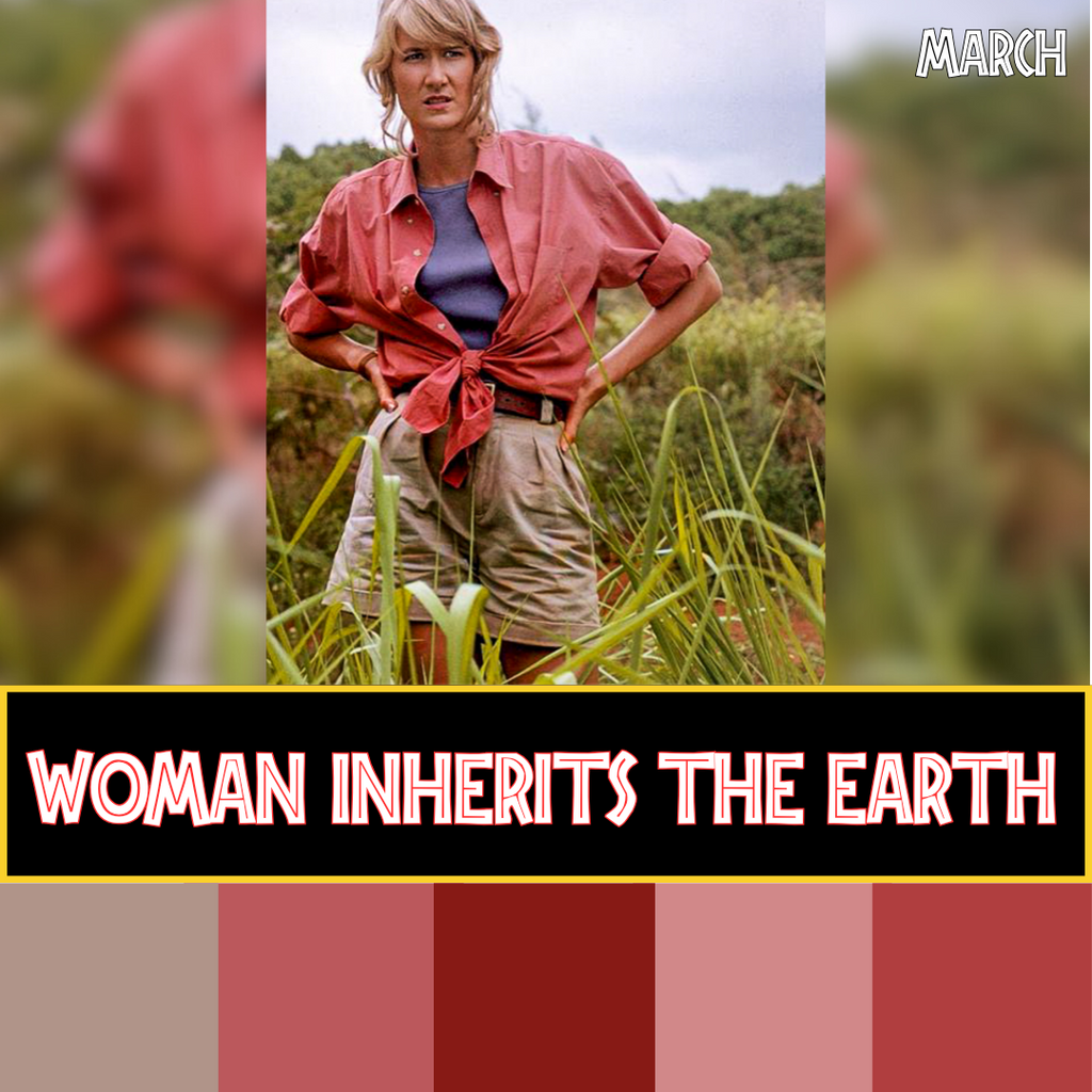 Woman Inherits The Earth | 2025 Jurassic Park Yarn Club