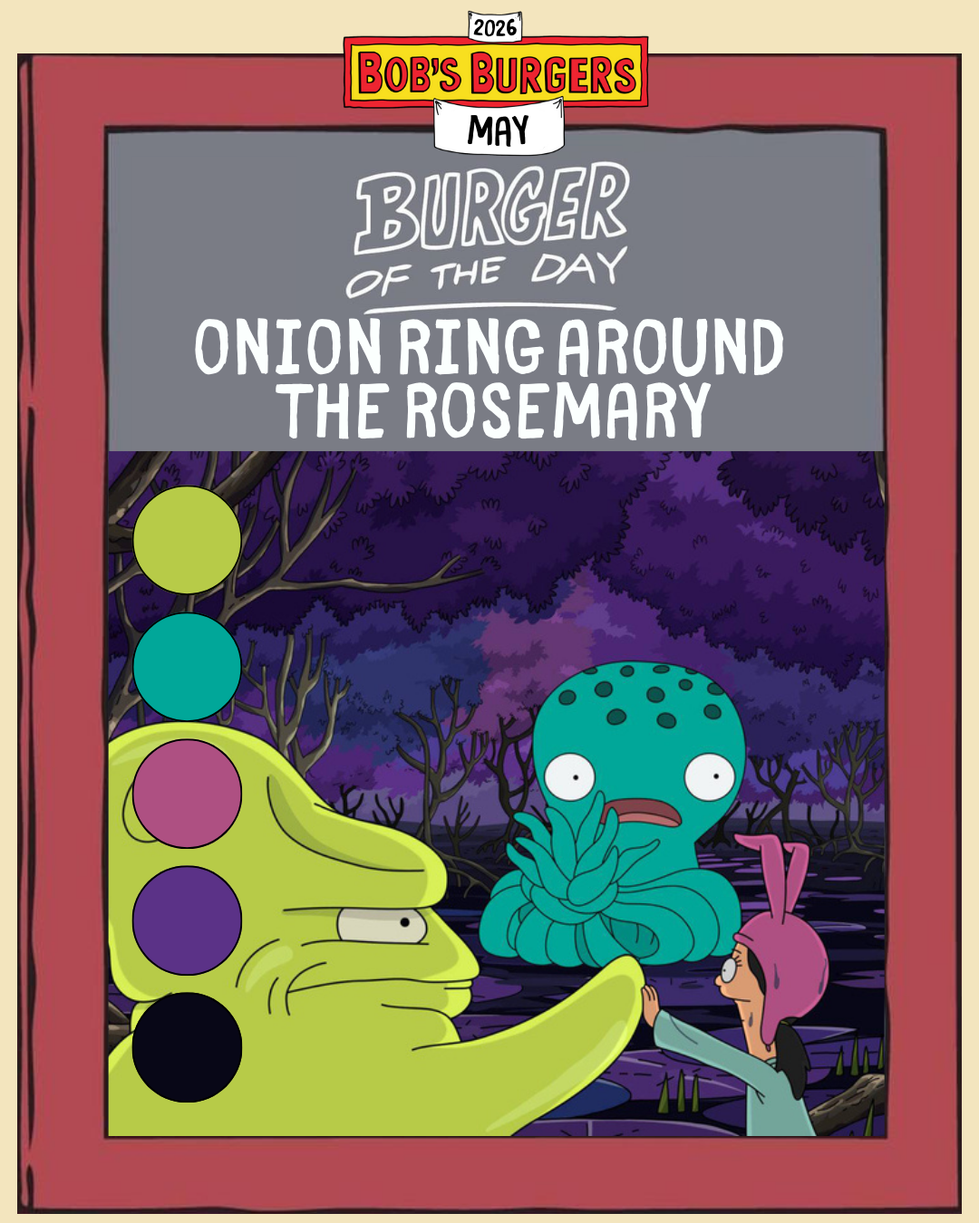 Bob's Burgers Monthly Yarn Club