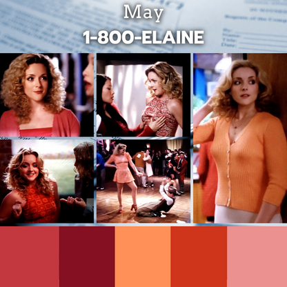 1-800-Elaine | Ally McBeal Yarn Club