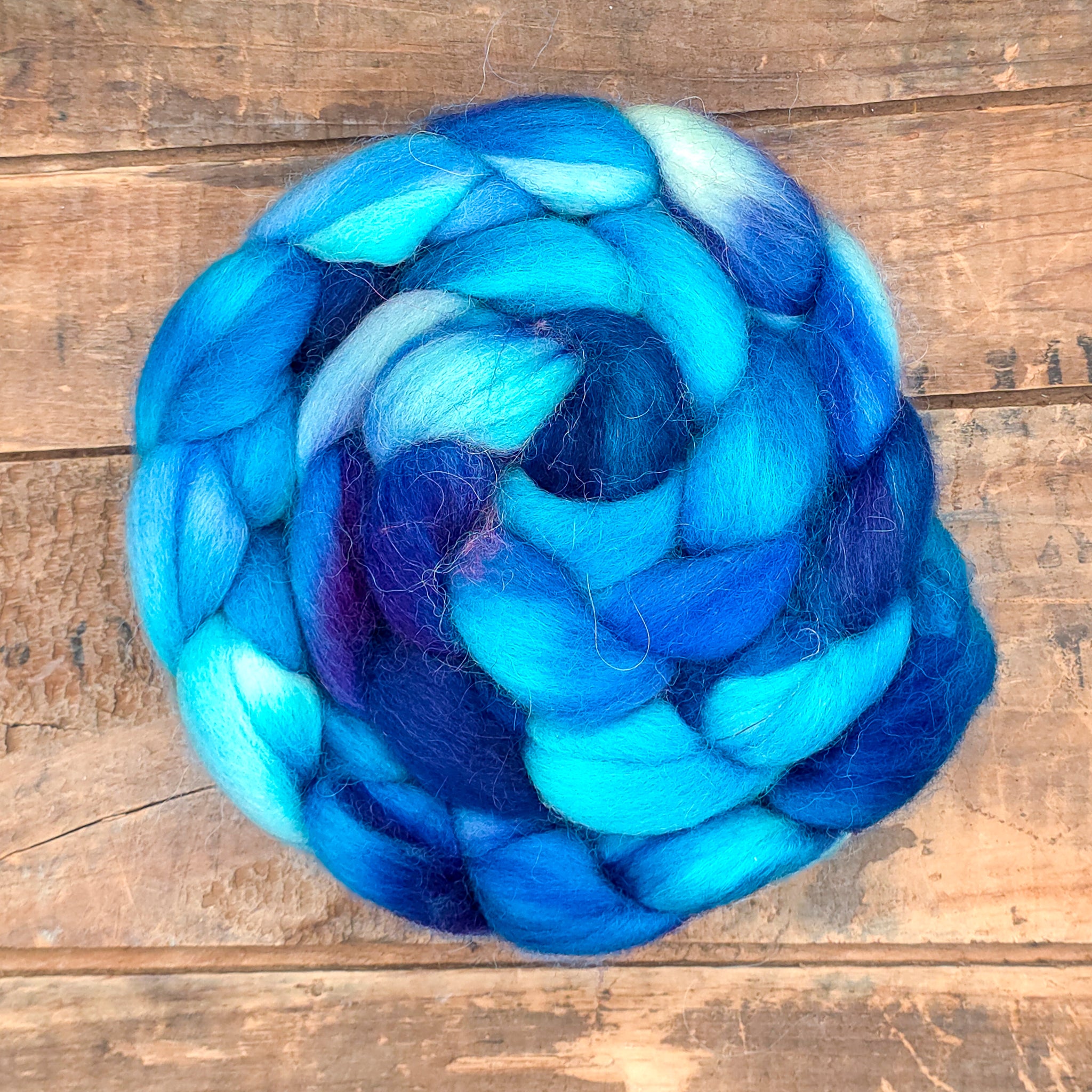 Dazzling Delphinium | merino alpaca