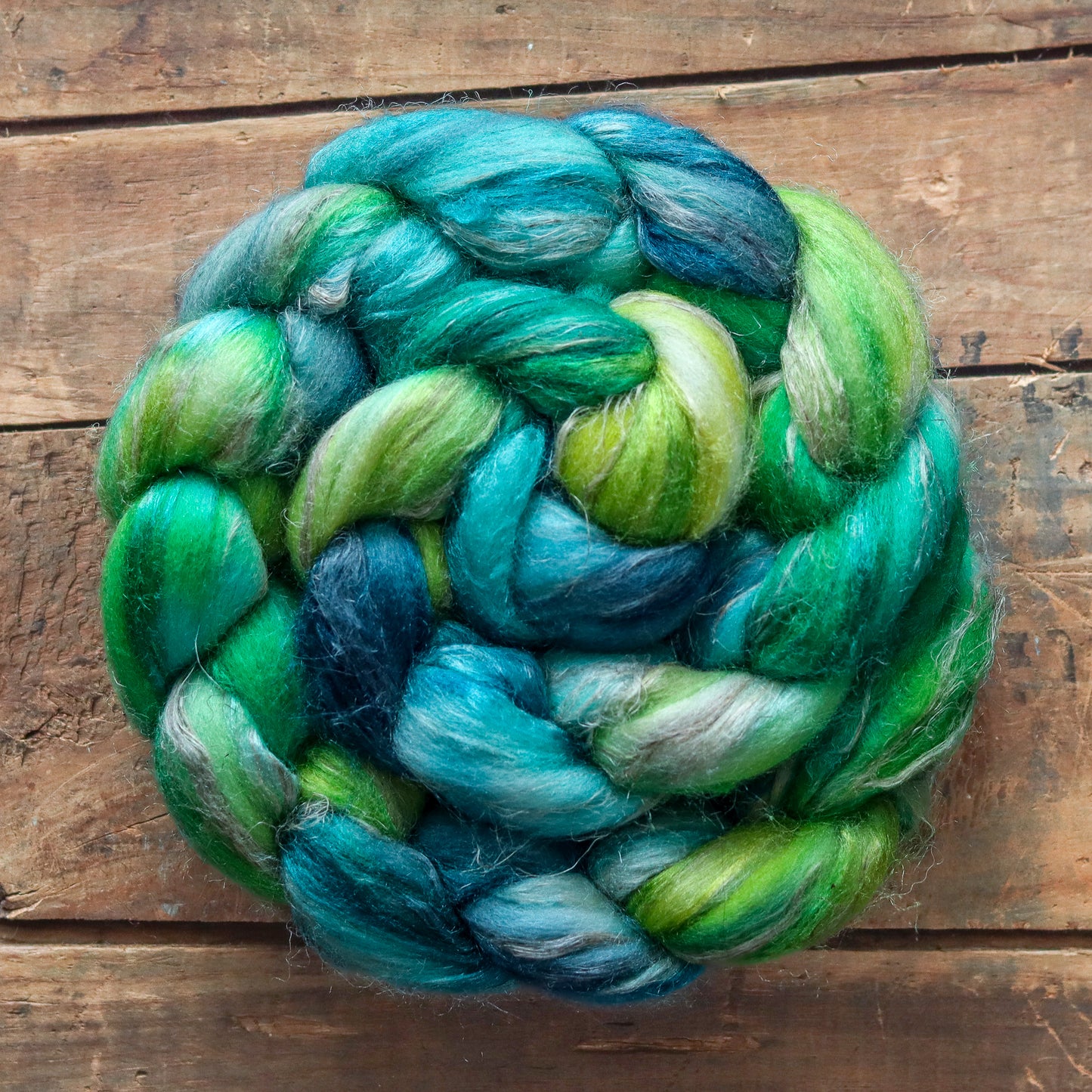 Drop Me A Lime | merino silk flax