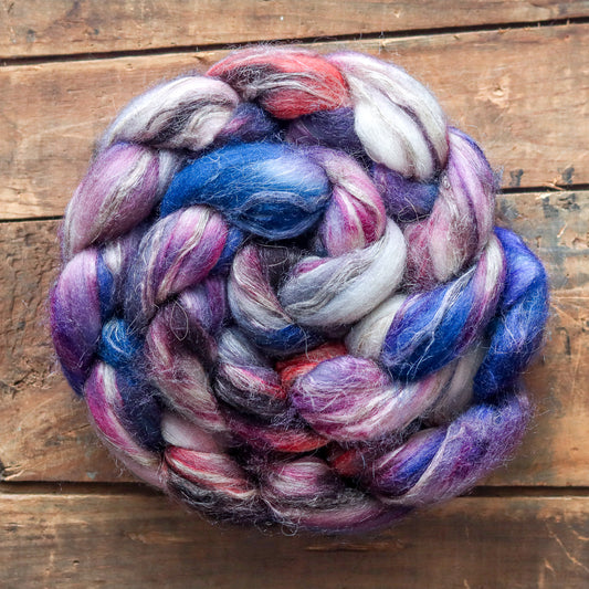 Firelight | merino silk flax