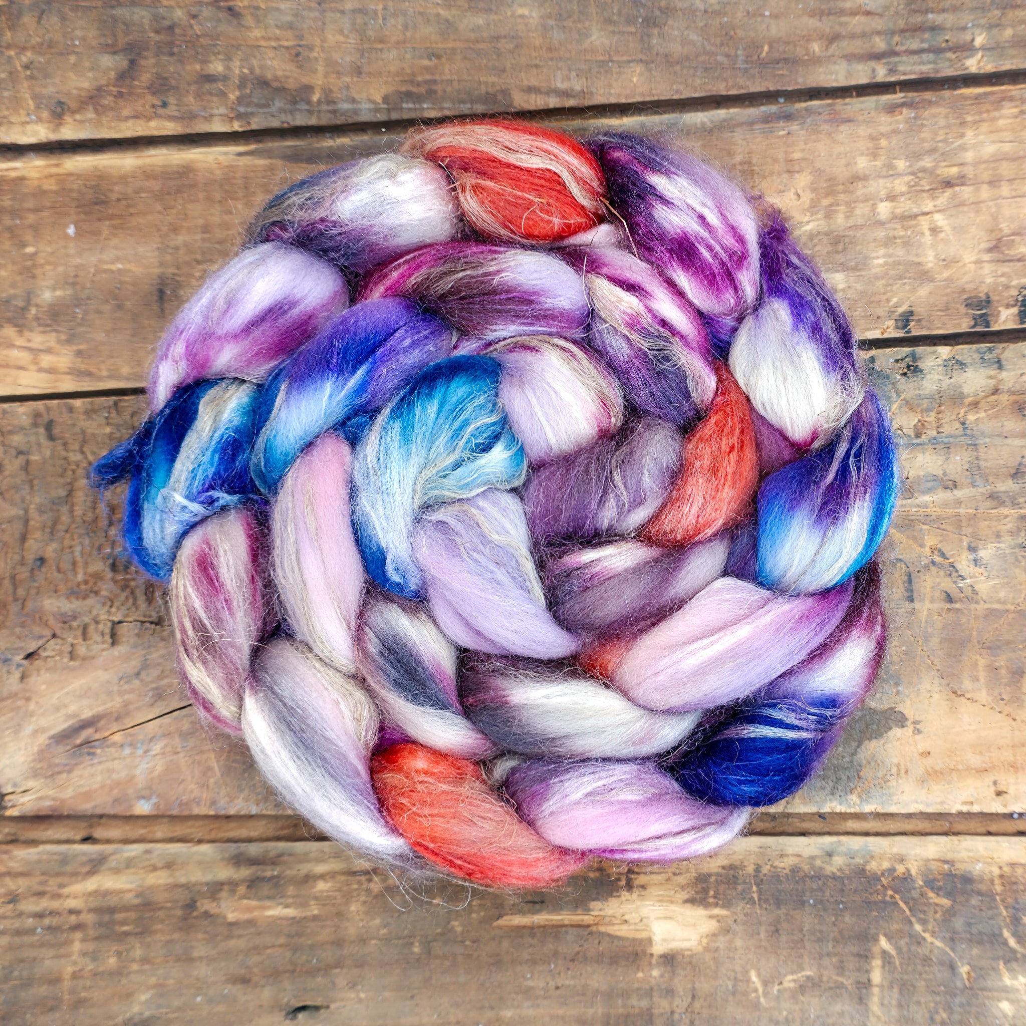 Firelight | merino silk flax