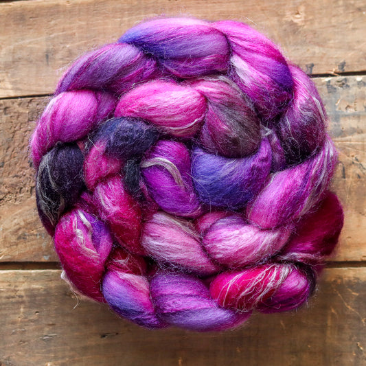 Framboise | merino silk flax