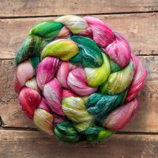 Peony | merino silk flax