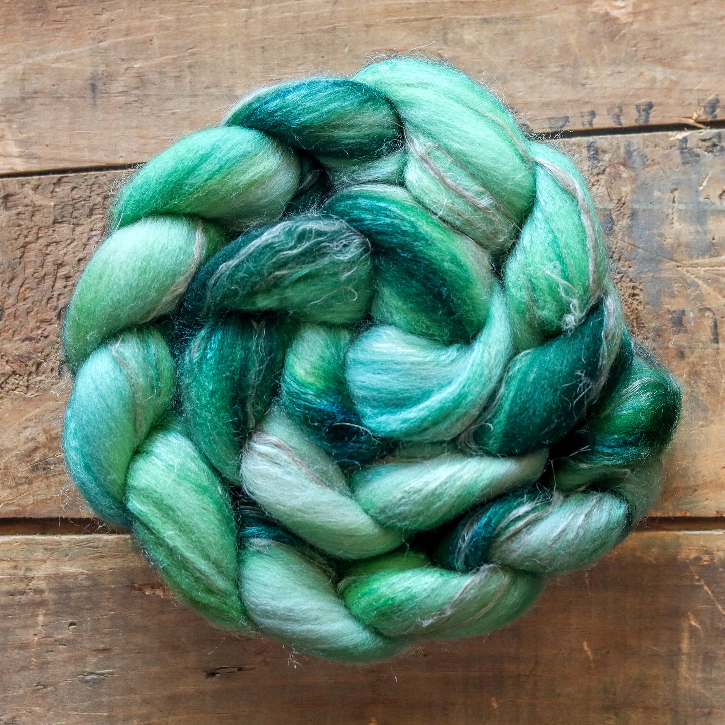 Sea Foam | merino silk flax