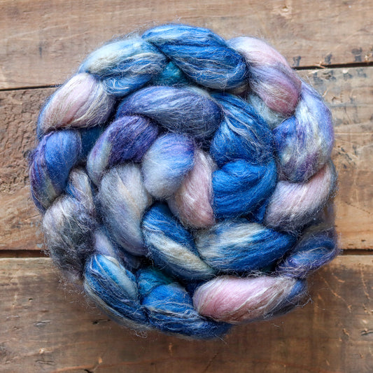 Snow Day | merino silk flax