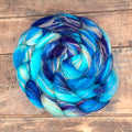 Dazzling Delphinium | merino silk flax