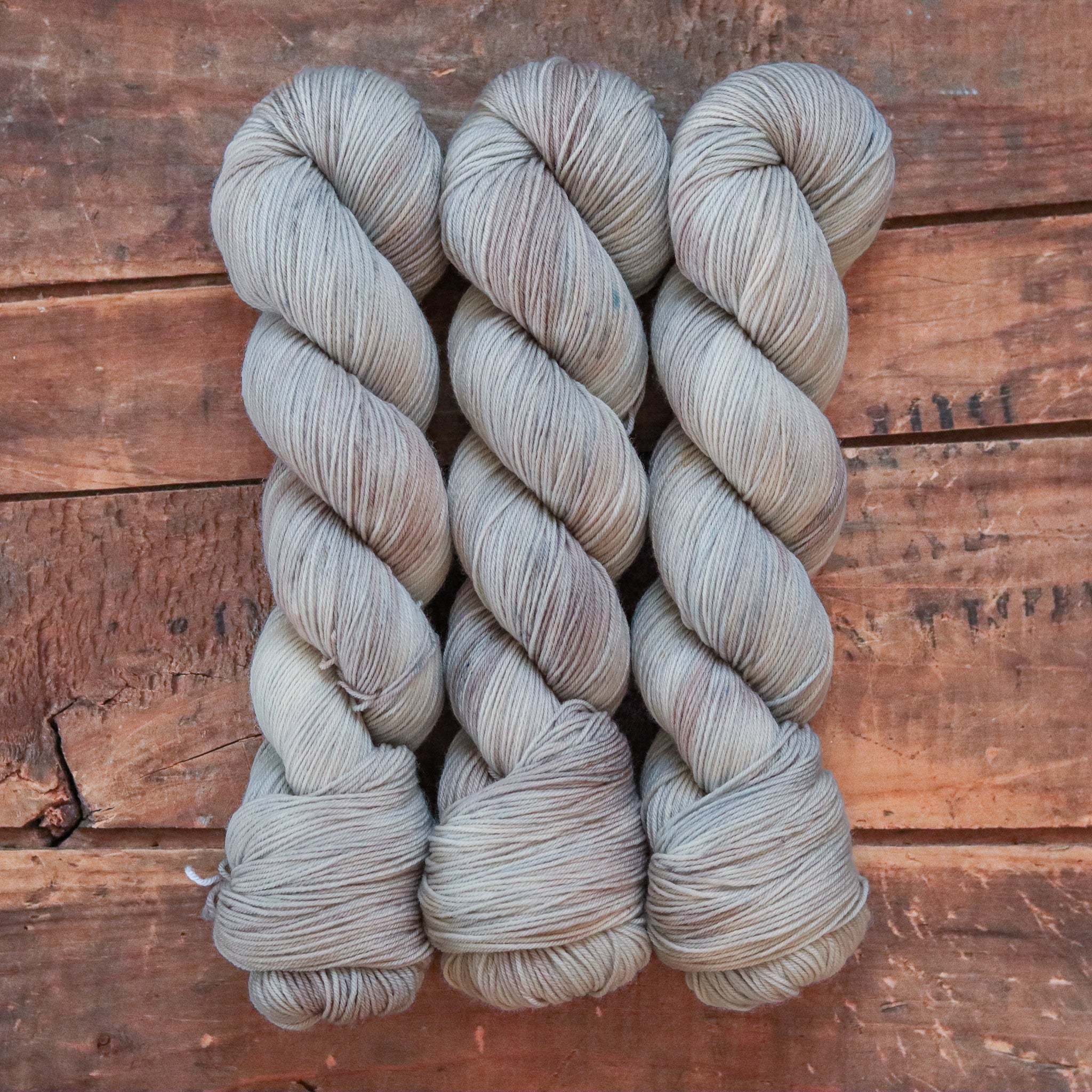 Cold Winter Morning | wild rye sock