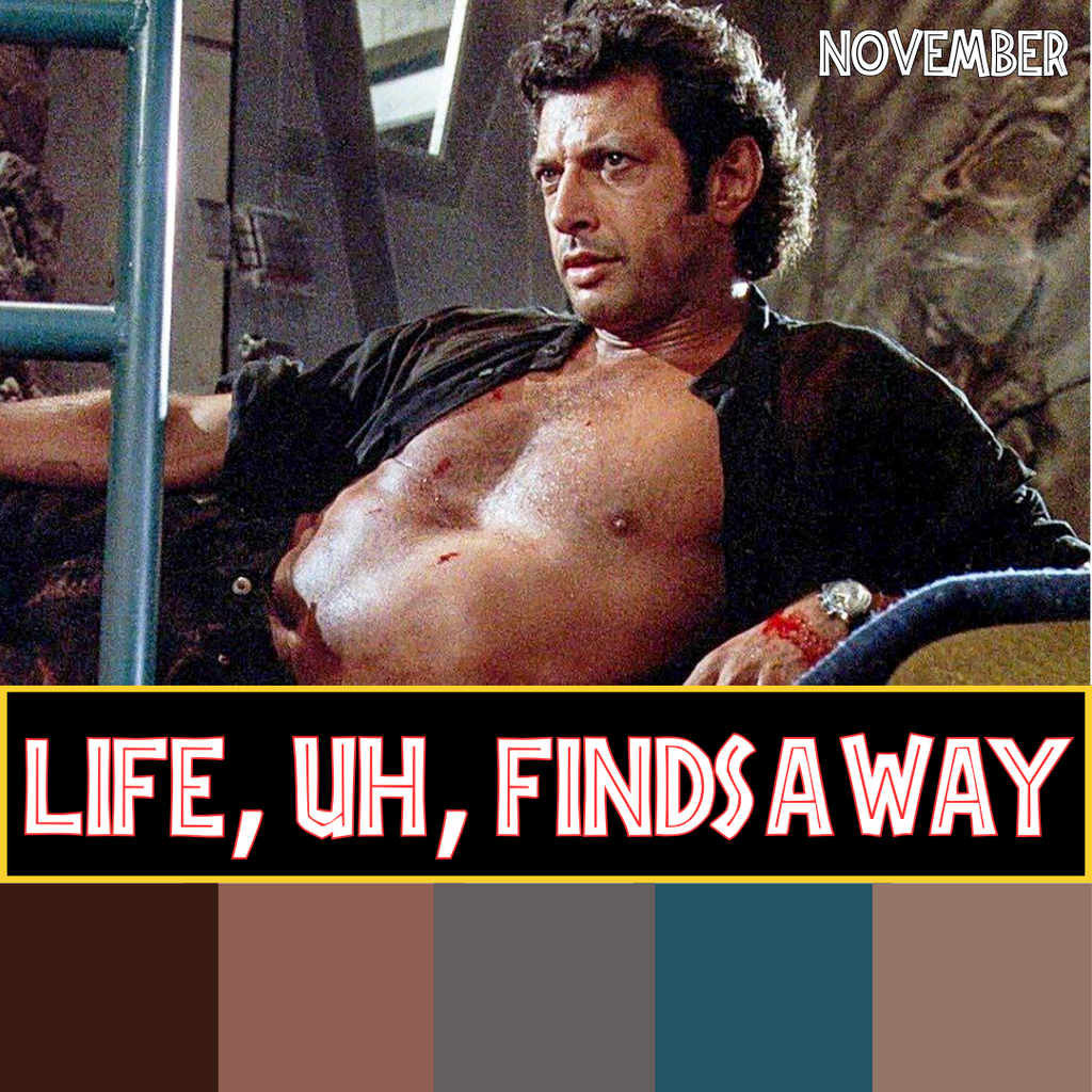 Life, Uh, Finds A Way | 2025 Jurassic Park Yarn Club