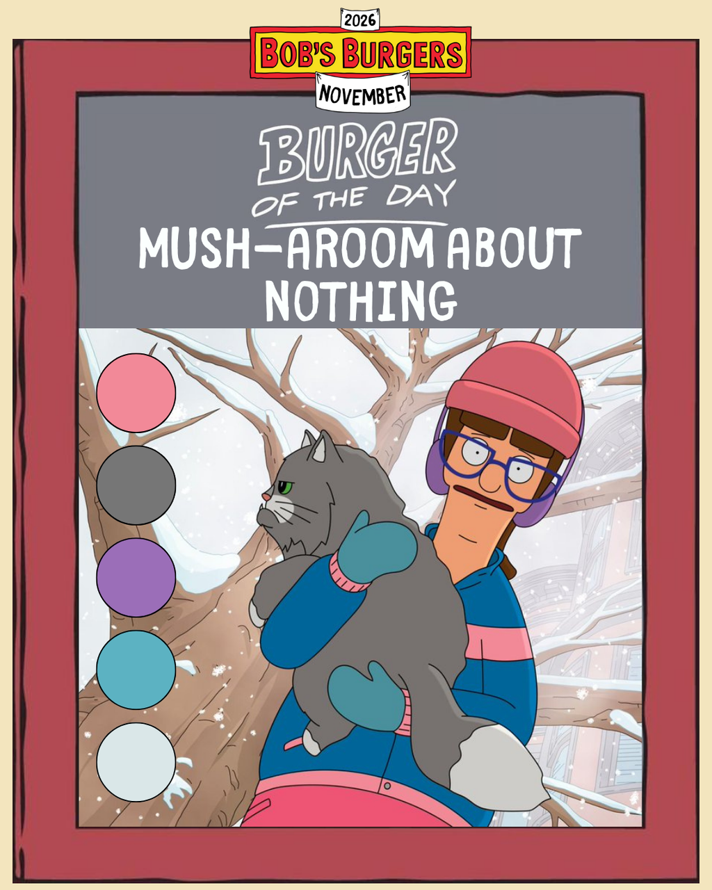 Bob's Burgers Monthly Yarn Club