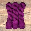 Aubergine | sweet pea sock