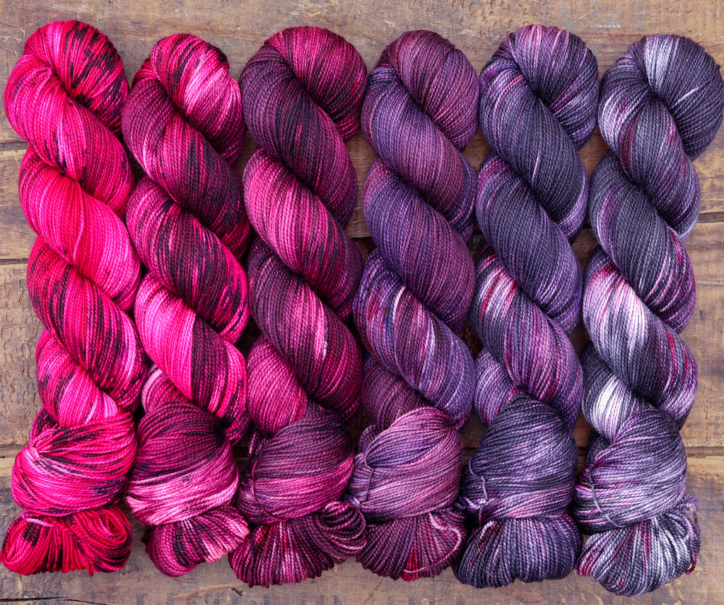 Black Tulip | sweet pea sock fade set