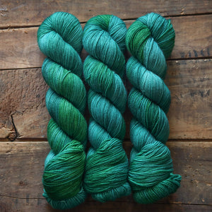 Blue Spruce | sweet pea sock