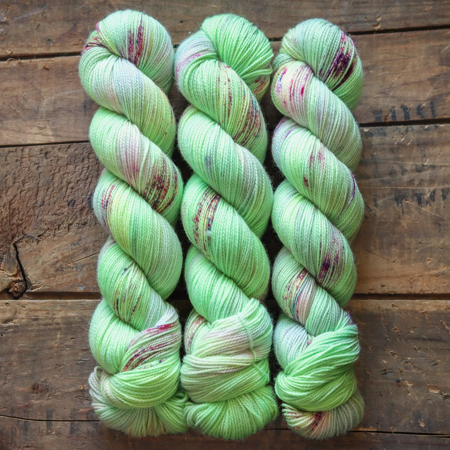 Neon Pistachio | sweet pea sock