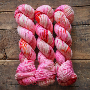 Pink Cosmos | sweet pea sock