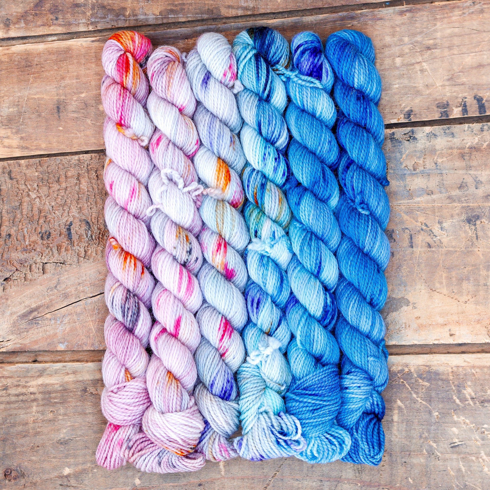 The Hippy Dippy | Mini-Skein Fade Sets