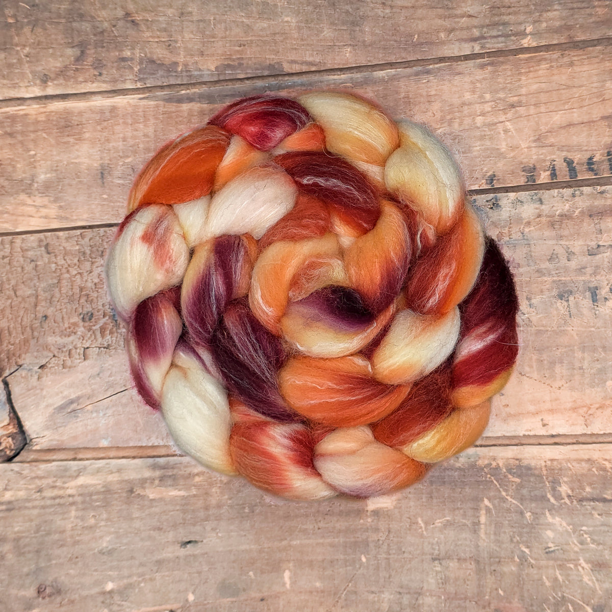 Blood Orange | targhee bamboo silk