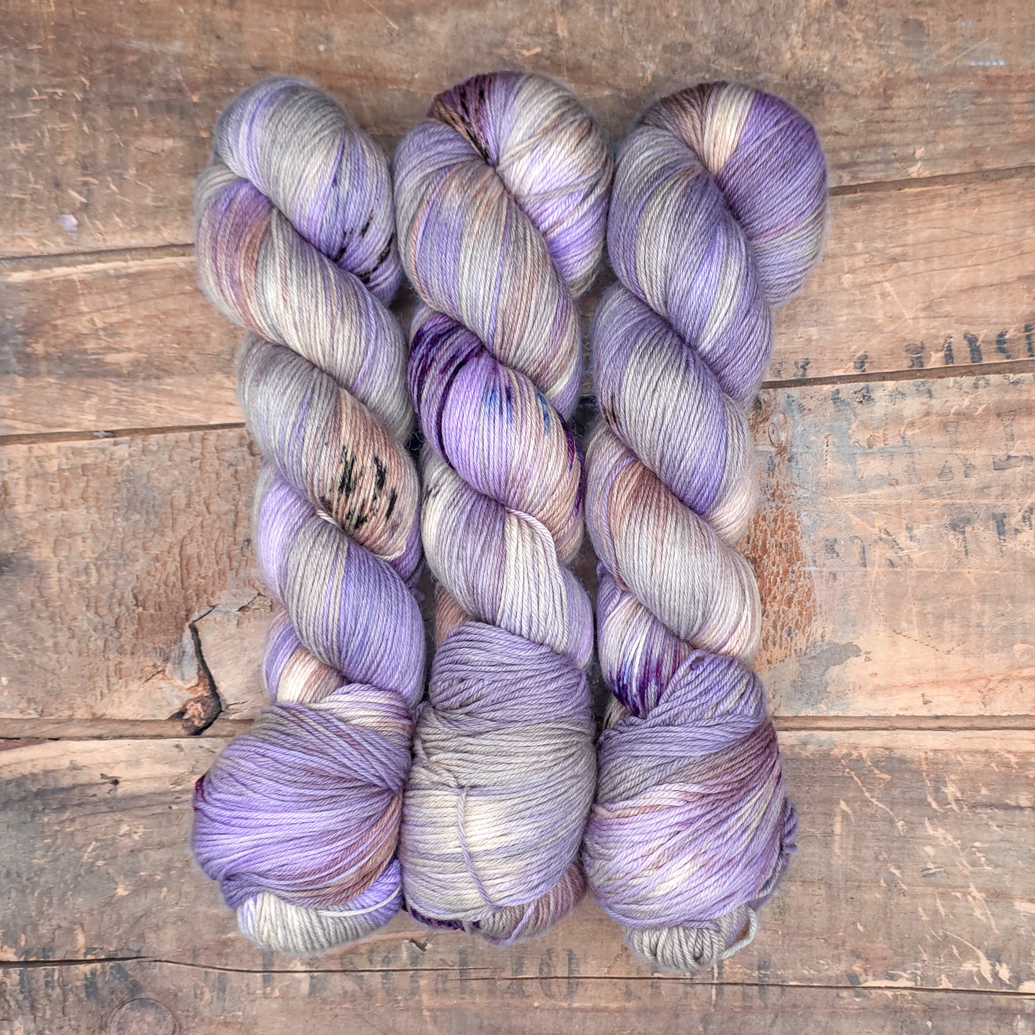 Lepidolite | violet sock