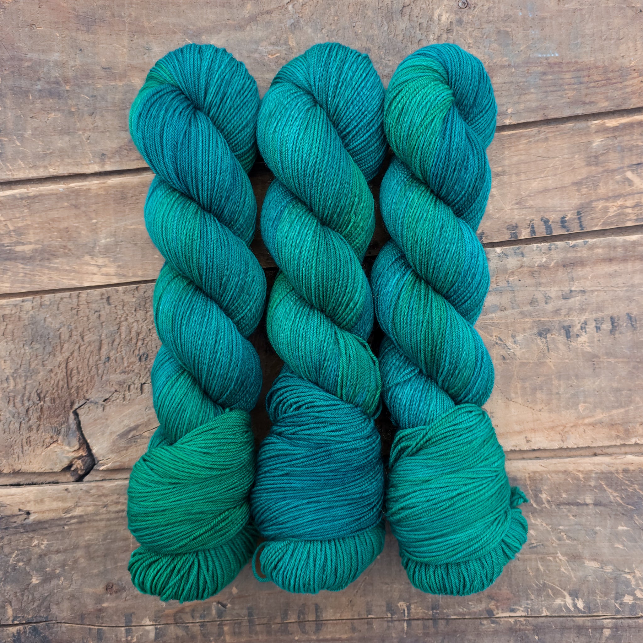 Blue Spruce | wild rye sock