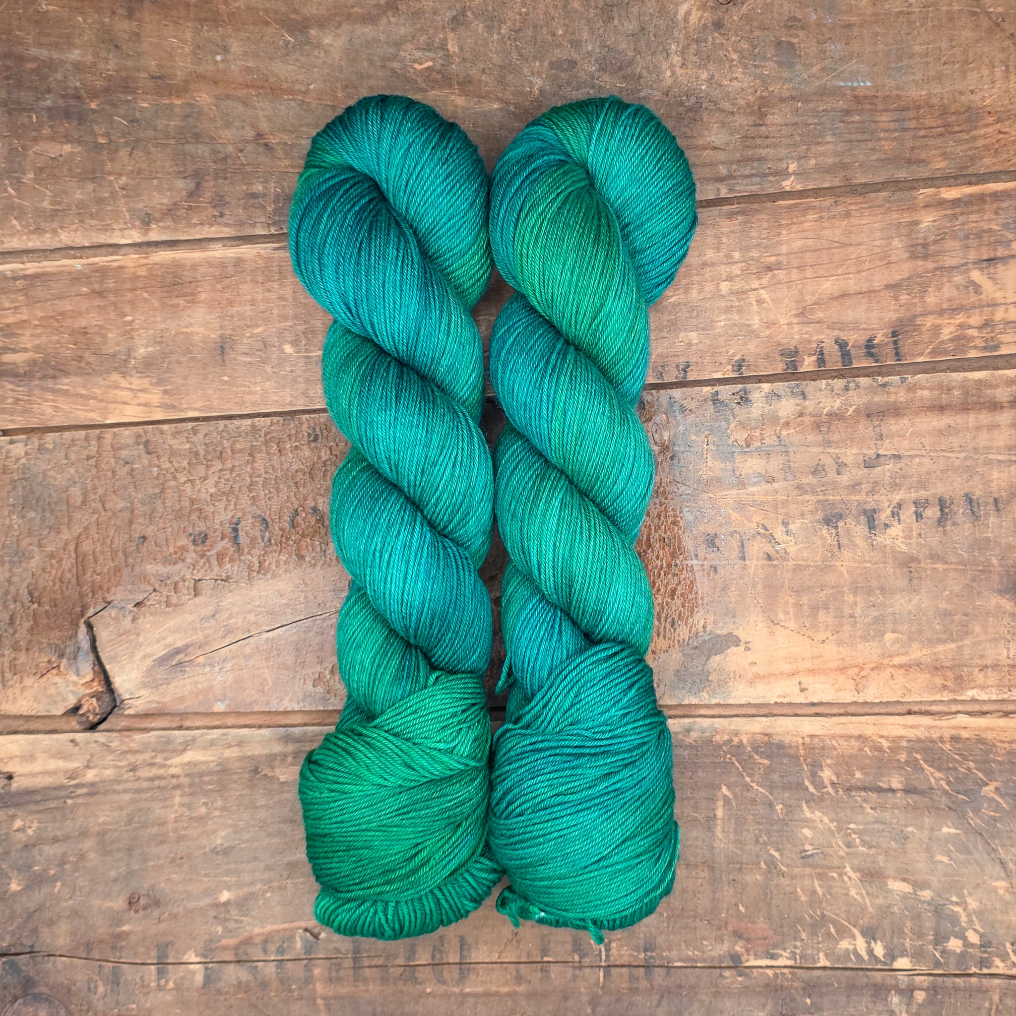 Blue Spruce | wild rye sock