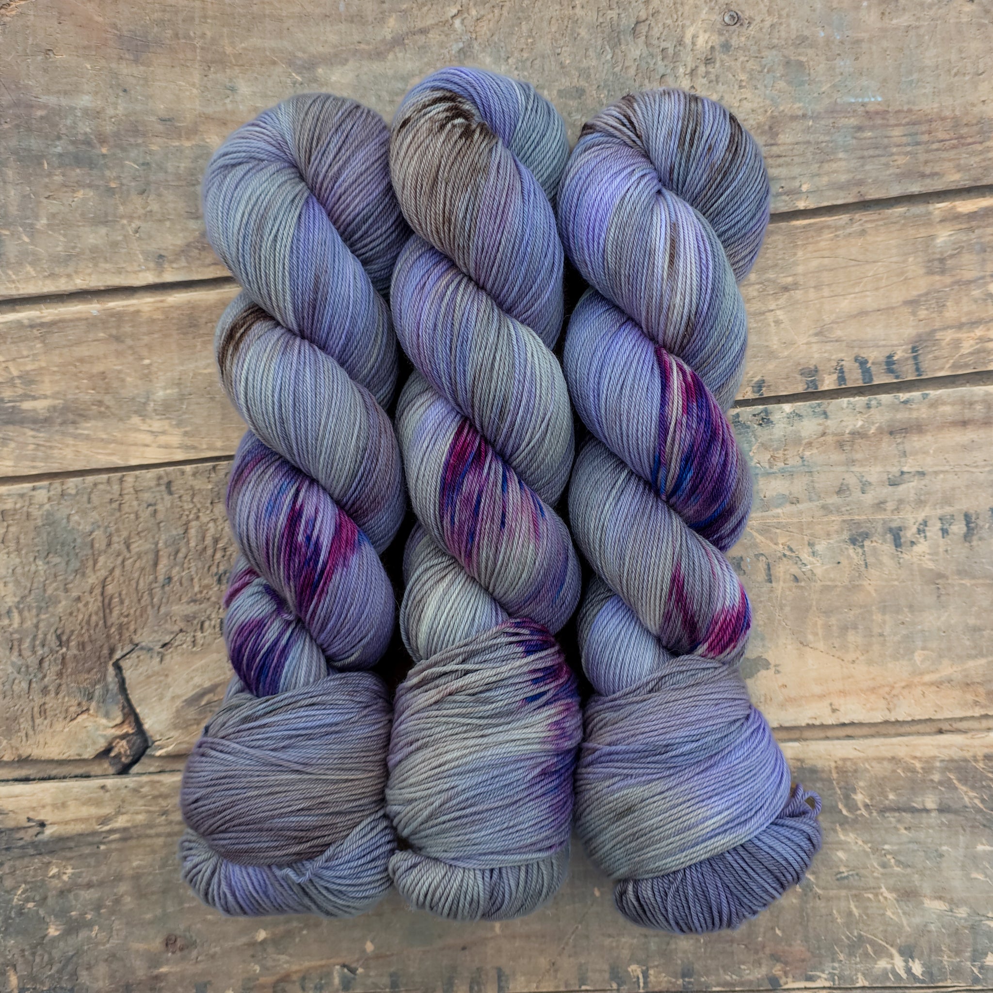 Lepidolite | wild rye sock