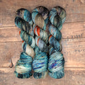 Belted Kingfisher | wood lily sock