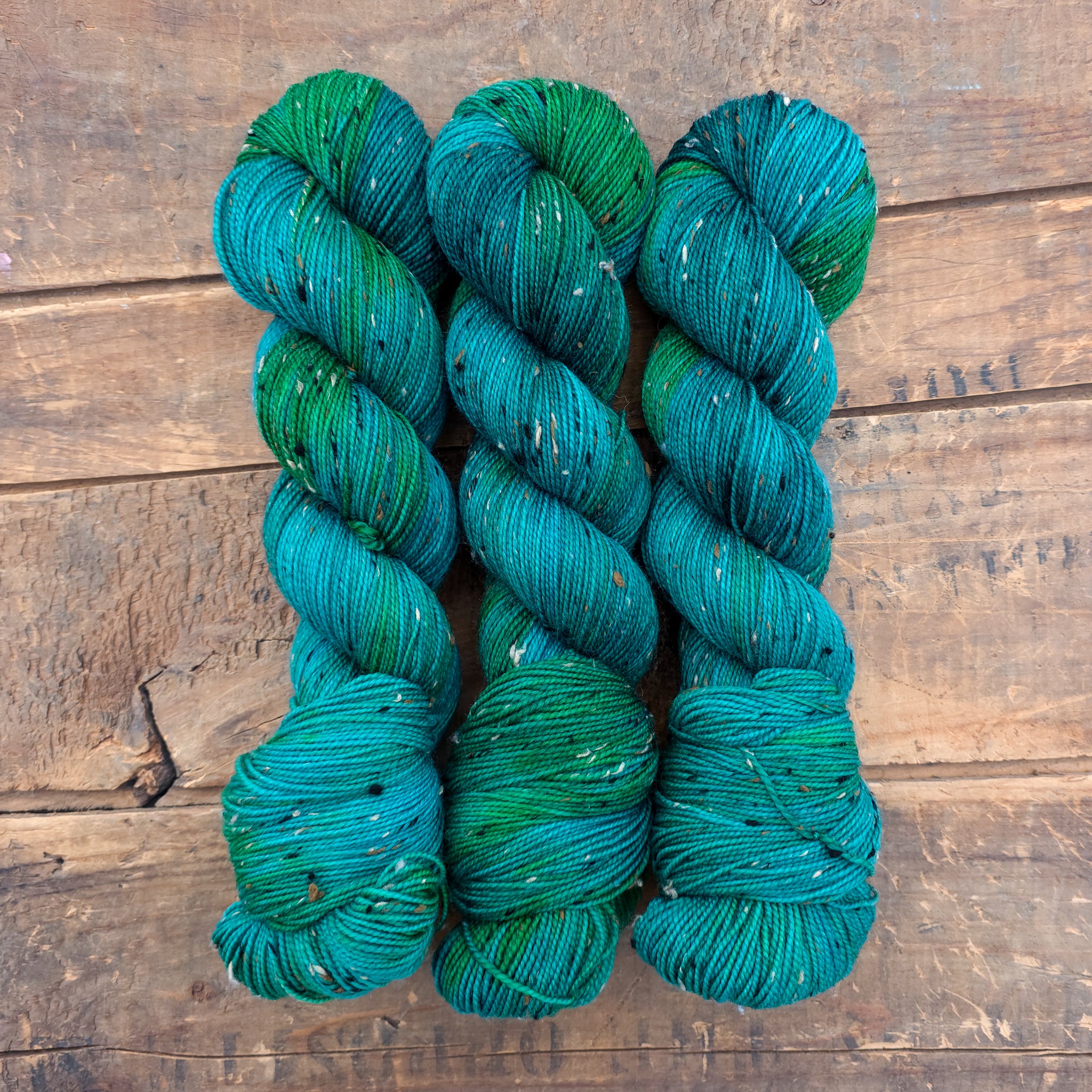 Blue Spruce | wood lily sock