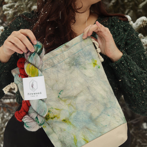 Maple Tree Square | Bag and Sock Set Collaboration with What The Funk Sewing