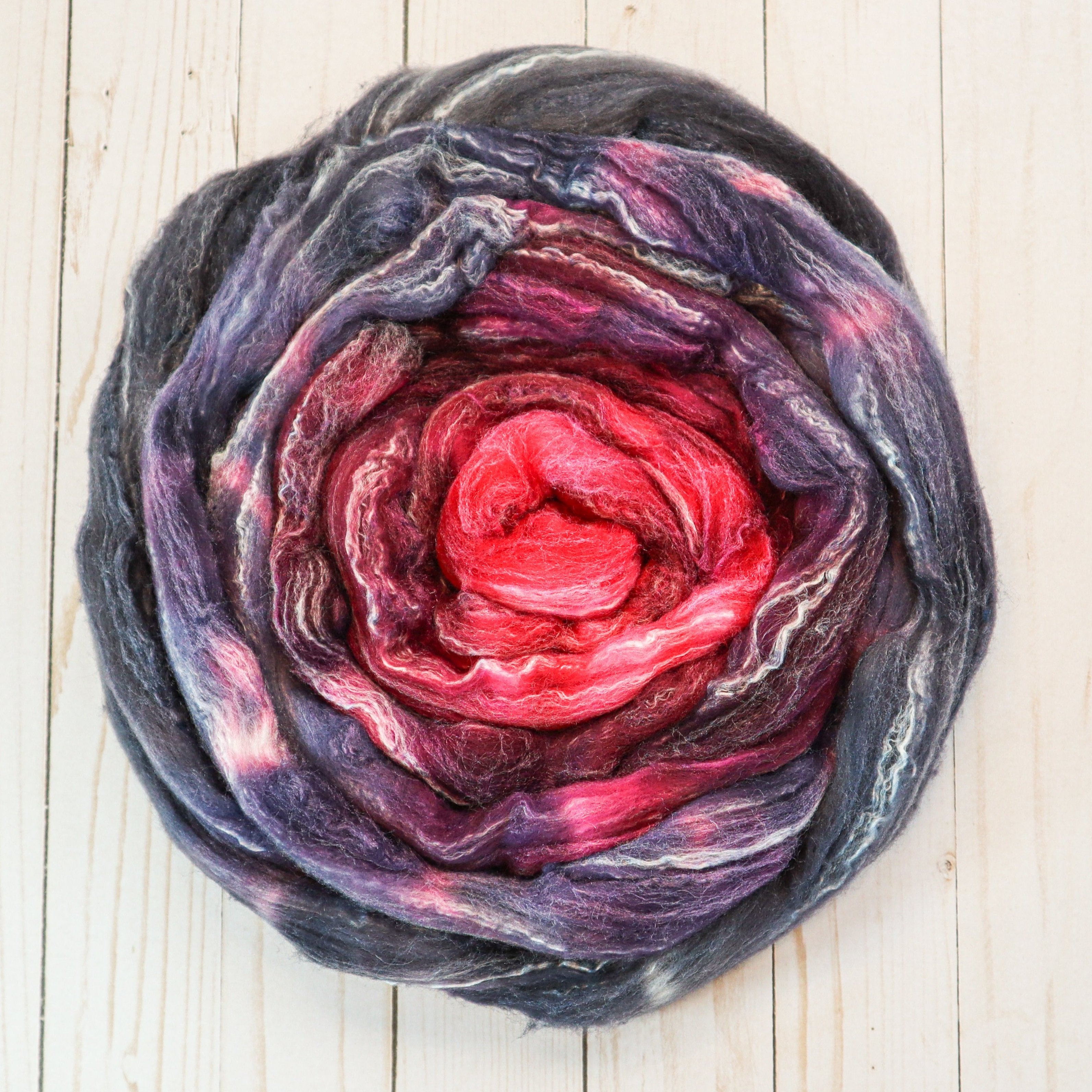Black Tulip | targhee bamboo silk