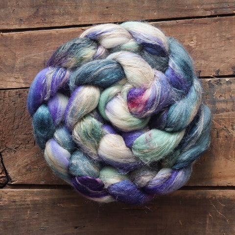Lilac Lane | merino silk flax