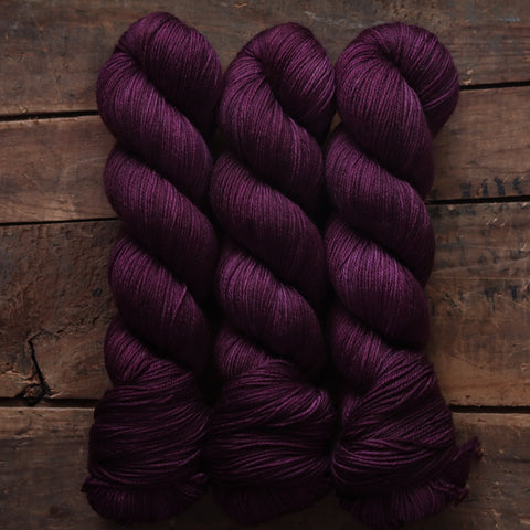 Aubergine | violet sock
