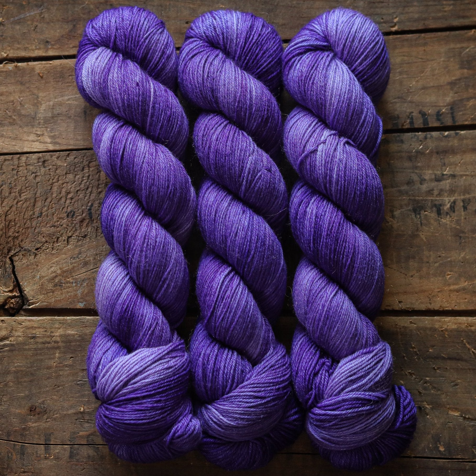 Grape Hyacinth | violet sock