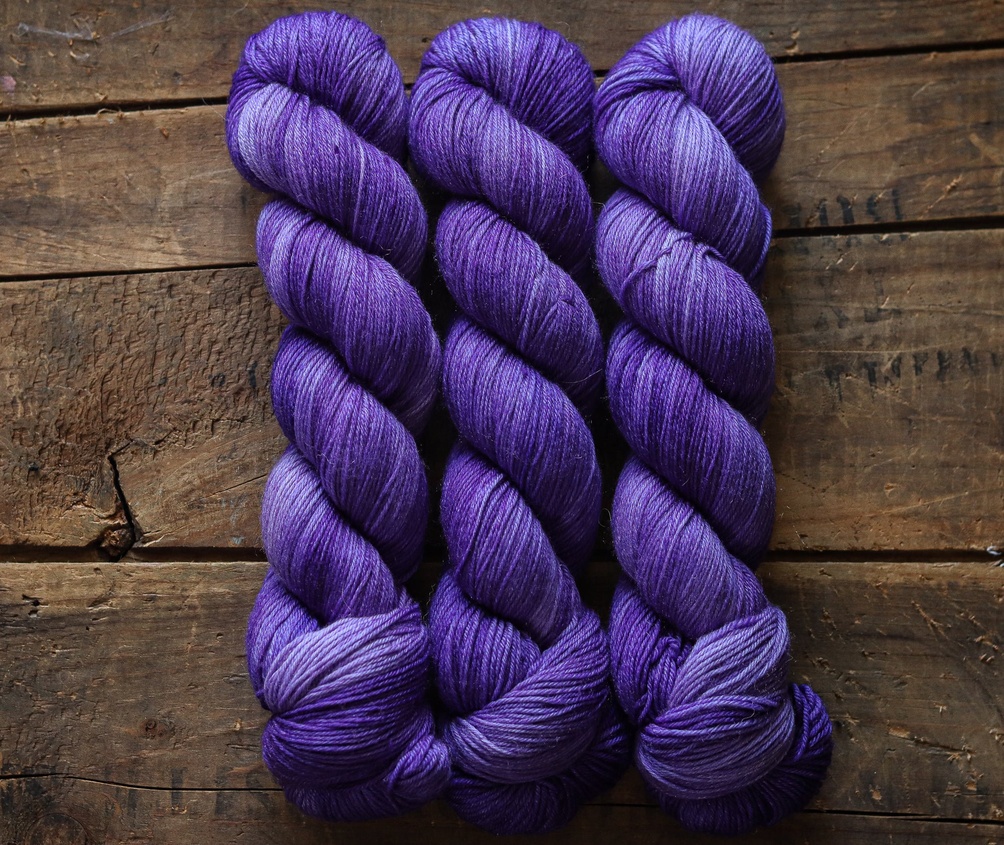 Grape Hyacinth | violet sock